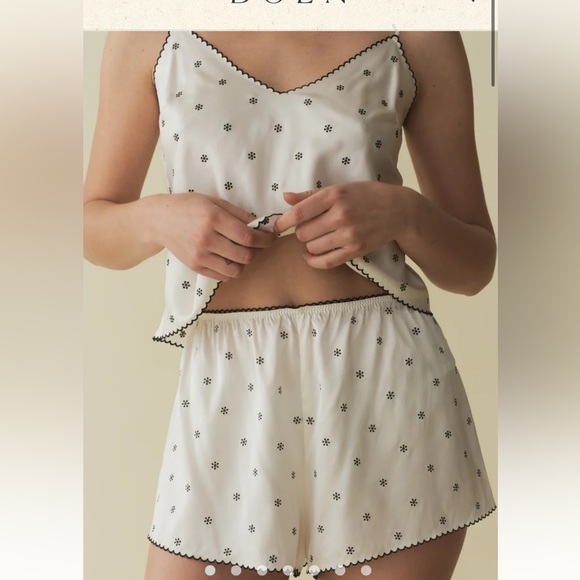 Doen Other - Doen Effie Cami + Marilyn short - sleep set - size L
